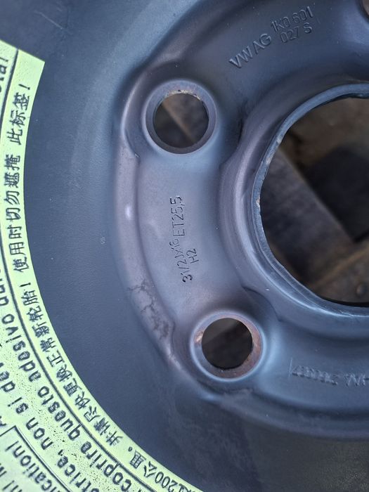 Патерица 16" 5х112мм Фолксваген, 5X112mm VW