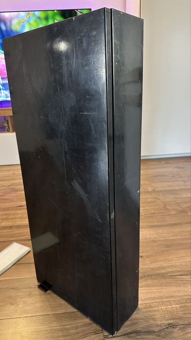 Dulap negru pentru baie 90x40x15 NOU cu folie