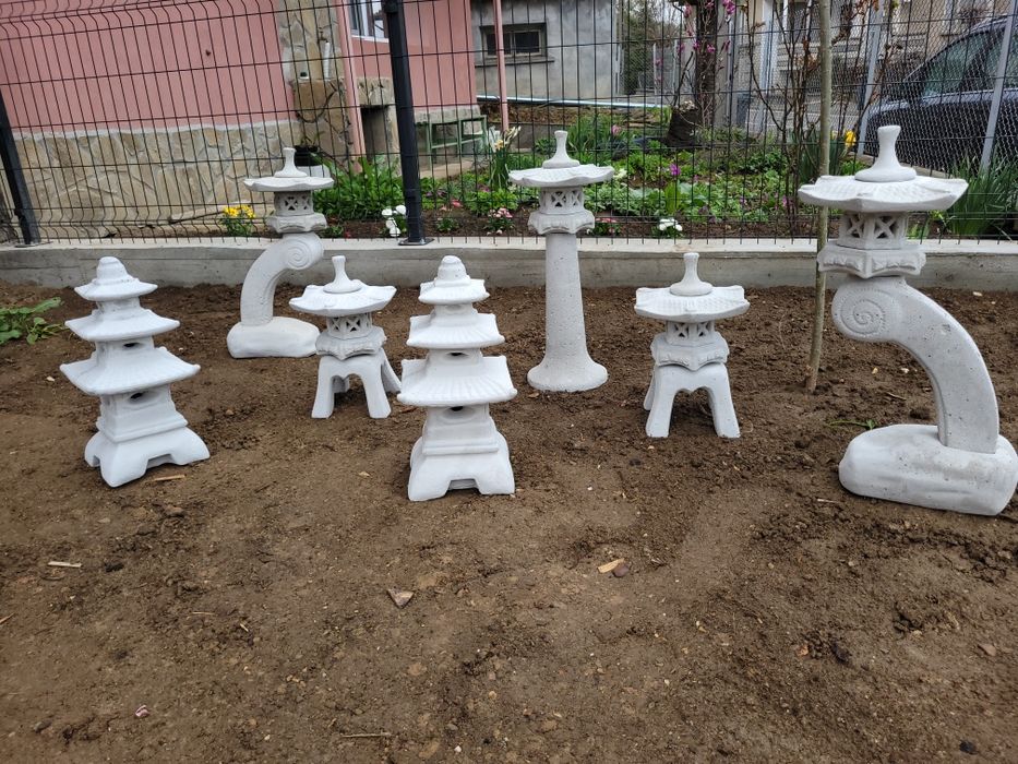 Градински/японски фенер 45/105см