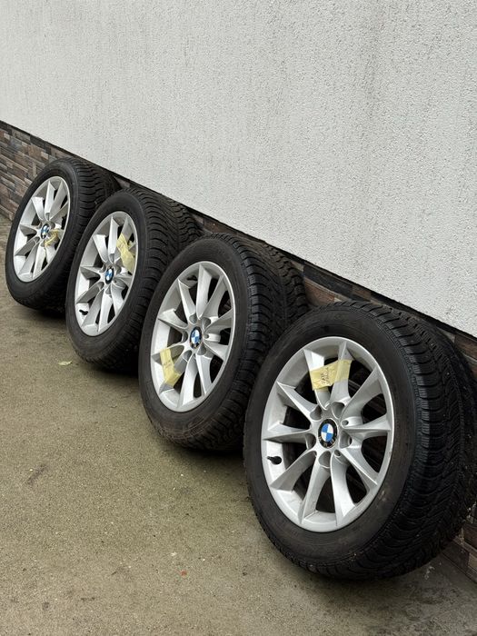 Vand jante originale BMW r16 echipate cu anvelope noi Debica de iarna
