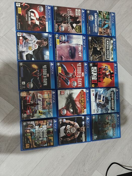Playstation 4 плейстейшен пс4 руль диски