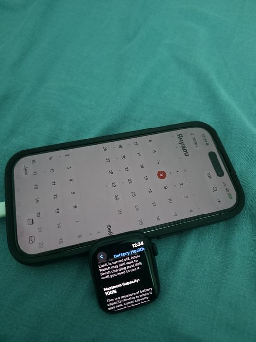 Apple watch 9 45mm ,Midnight Aluminium Case