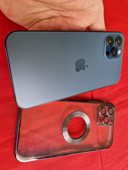 -Iphone 12Pro, ca Nou, Blue, 128Gb, 6Ram Bat: 100% ireprosabil stare perfecta poze reale doar telefonul nici o restrictie