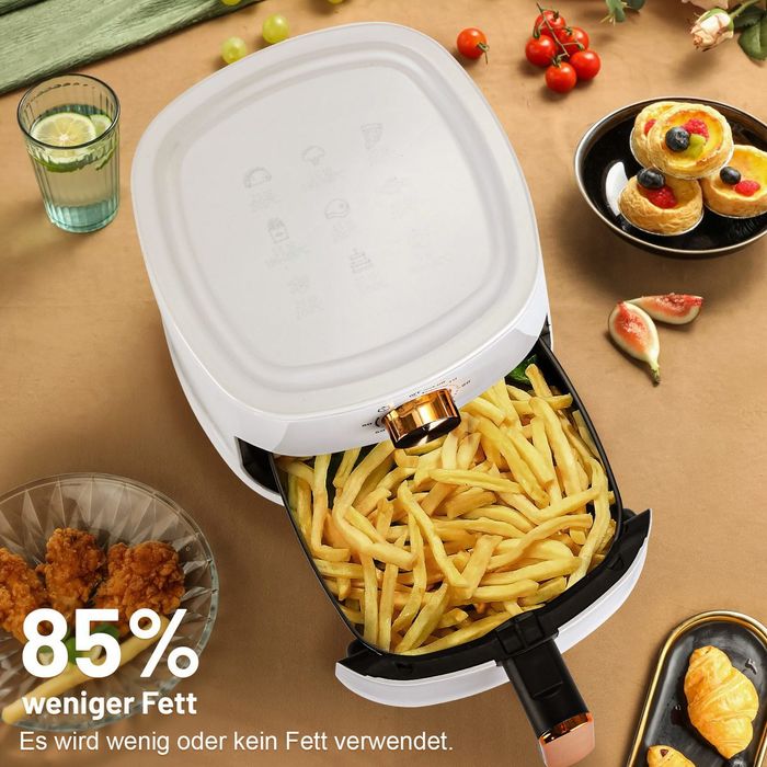 Friteuza cu aer cald Airfryer 5 L, friteuza cu aer cald