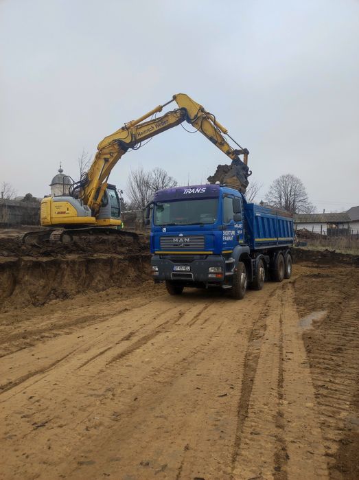 Prestez servicii cu utilaje boldo excavator  bobcat camion