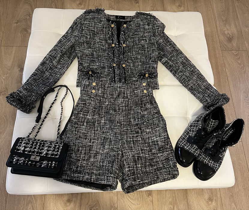 Комплект сако и къси панталонки Christine Fashion