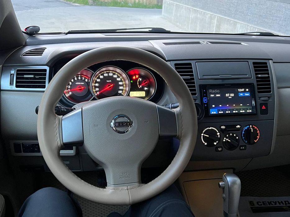 Nissan tiida 2008 avtomat full stalnoy rang