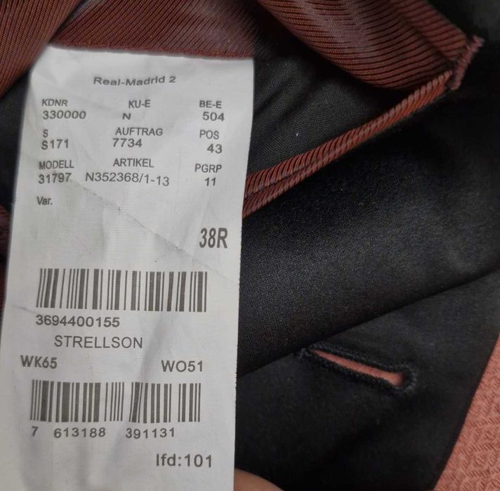 Продам смокинг швейцарского бренда Strellson