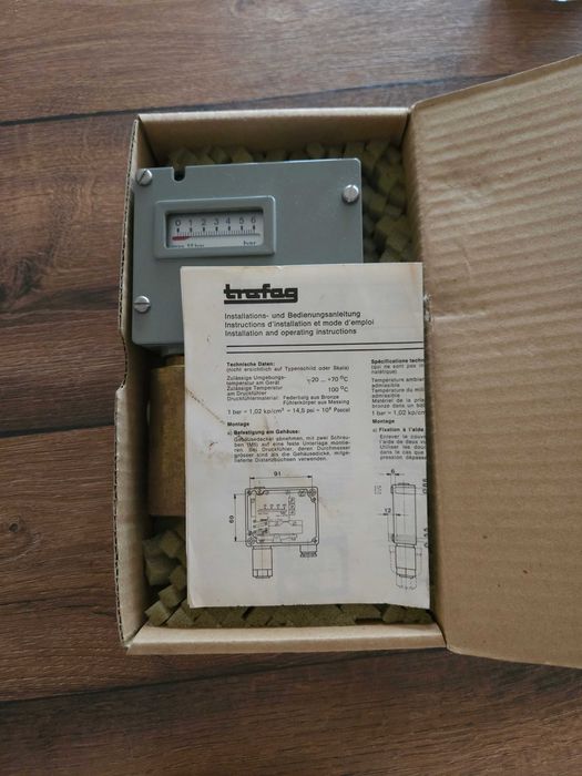 Индустриален пресостат Trafag 920.2377