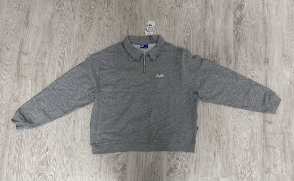 Полузамок qazaq republic, серый, L, новый