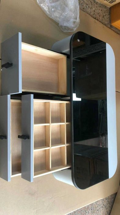 Туалетный столик для макияжа умный консольный столик трюмо с зеркалом