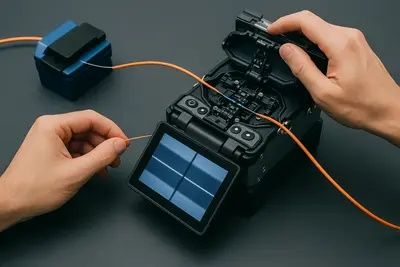 Сварка оптоволокный кабель