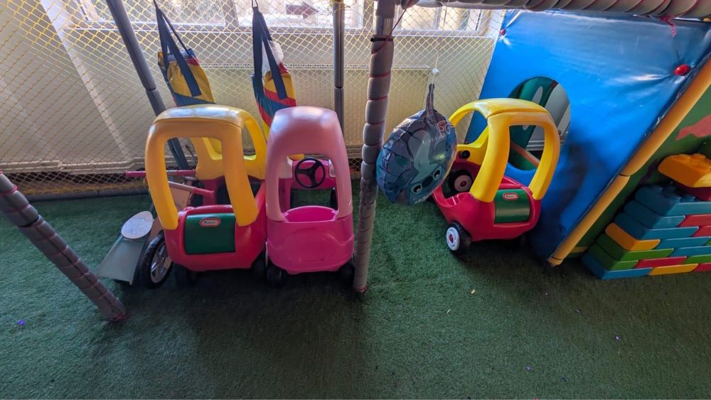 Loc de joacă modular interior – structură metalică