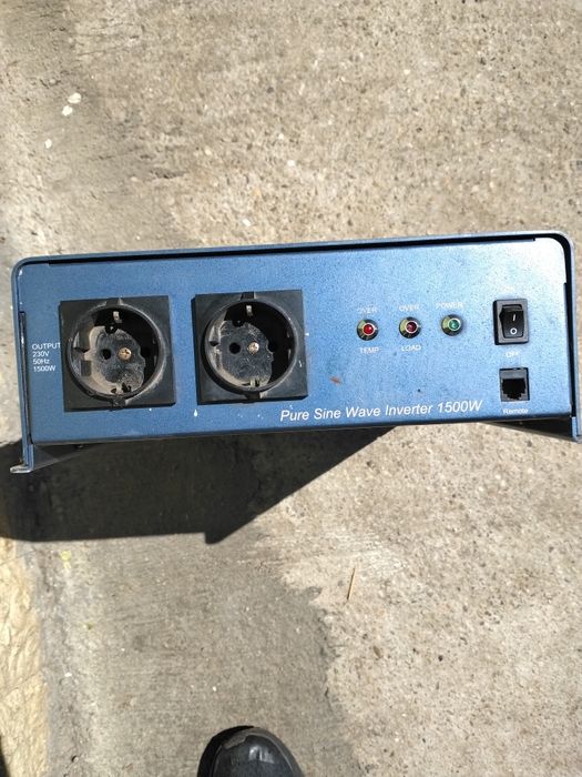 Invertor  24v 1.5kw sinus pur rulota barcă camioane