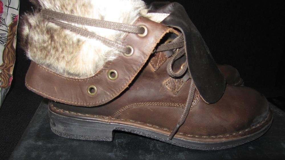 НОВИ ботуши Bugatti внос от Германия естествена кожа, МНОГО НАМАЛЕНИ