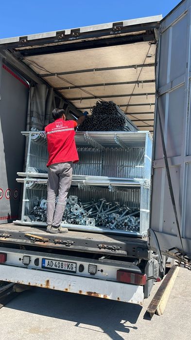 Скеле поцинковано ново