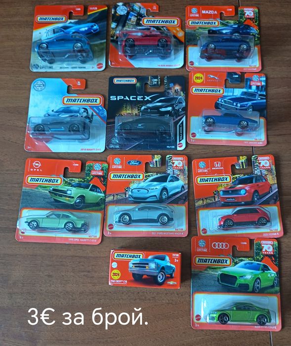 Matchbox колички.