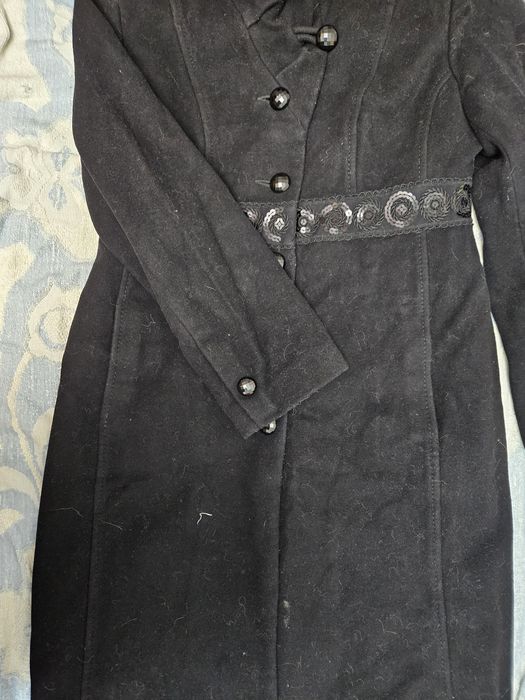 Пальто женское черное