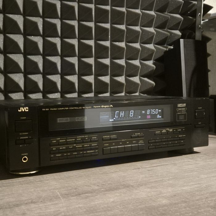 Мощен Hi-Fi Стерео Усилвател / Ресивър  JVC | 7-Band EQ