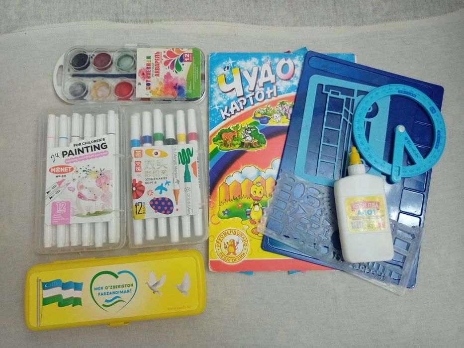 O‘quv qurollar maktab anjomlari