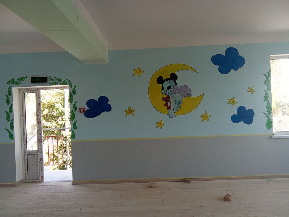 Devorga rasm chizdirish Картина на стене