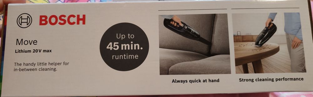 Ръчна прахосмукачка Bosch