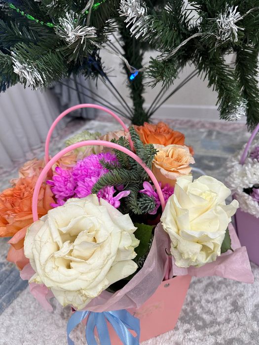 Цветы б/у дешево