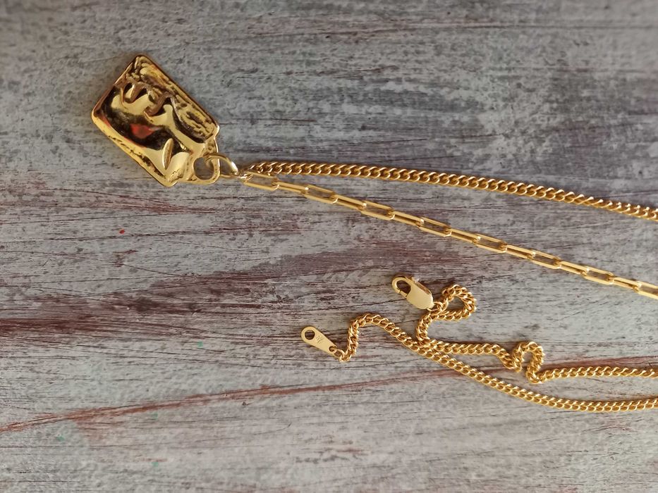 Сребърни колиета, златно покритие