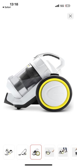 Пылесос Karcher с насадками