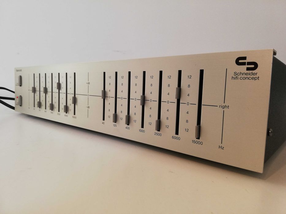 Graphic Equalizer SCHNEIDER TEAM 6051 - 7 Band /made in RFG/Impecabil