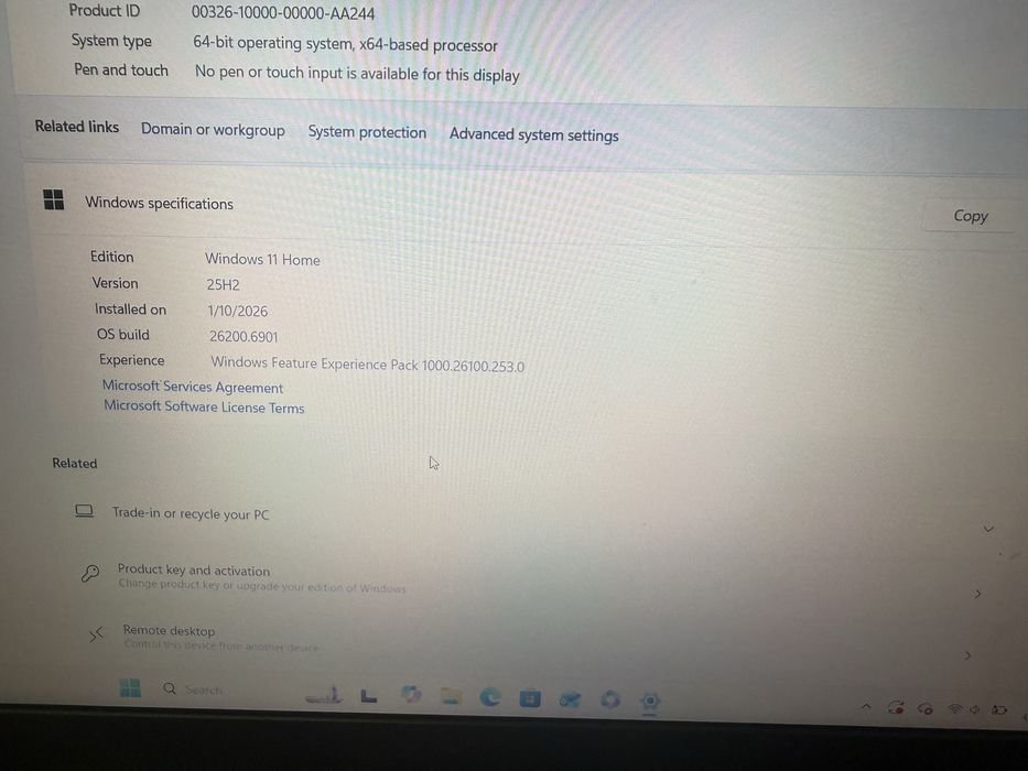 Leptop Lenovo V15-ADA