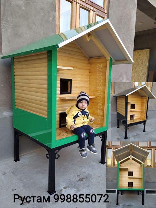 Будки, Домики, Вольеры для собак, кошек и для любых животных