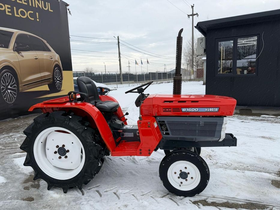 Mini tractor Kubota B1600, 2005, 16CP, RATE CU BULETINUL,  AVANS 0
