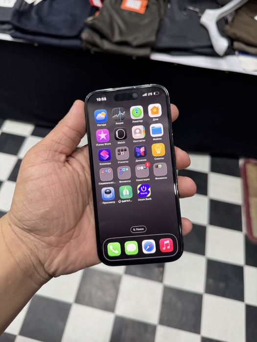 Iphone 14 Pro 128 gb Qora