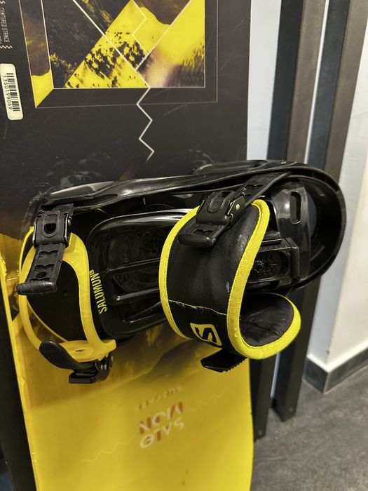 Placa Snowboard Salomon cu legaturi