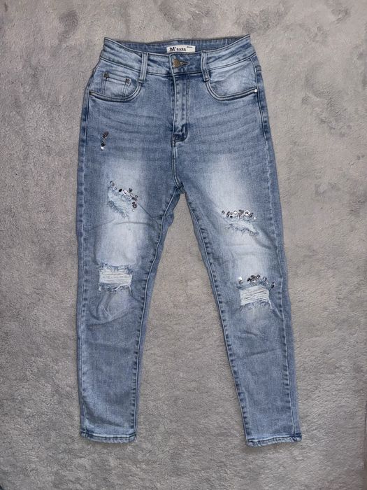 Дънки с камъни размер ХС/С