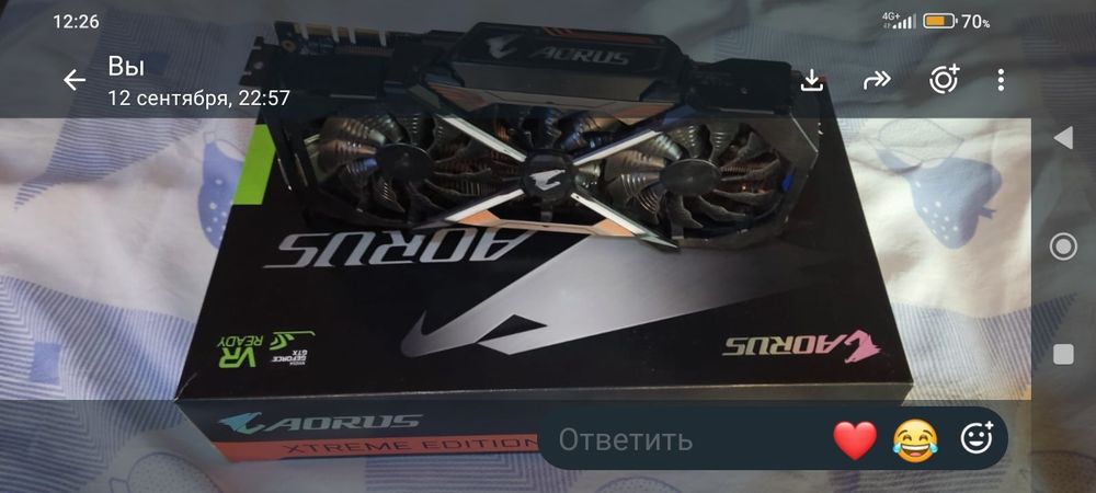 Видеокарта 1080ti