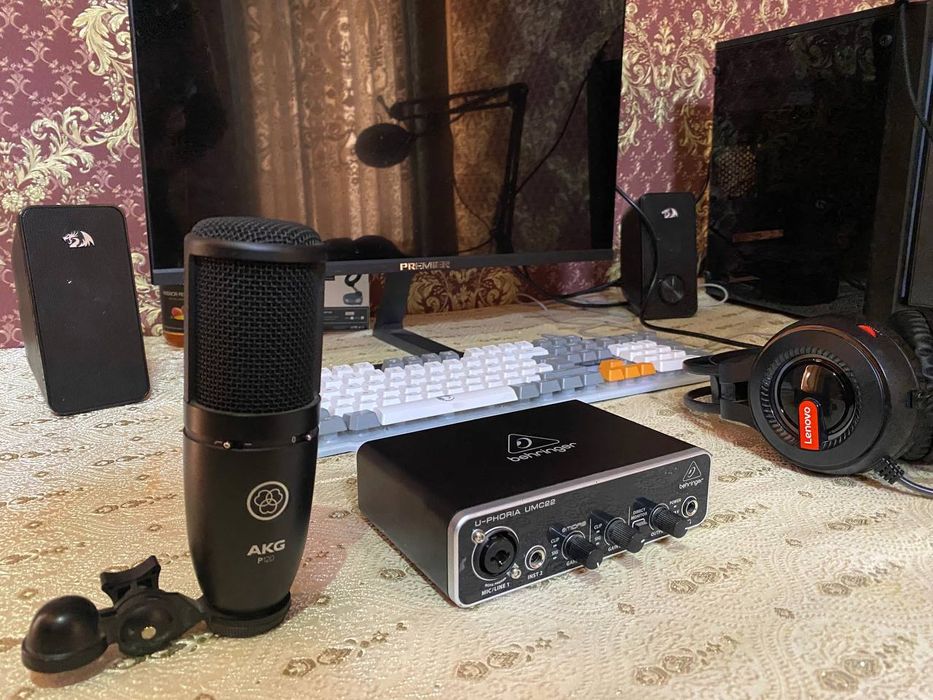 Микрофон: AKG P120