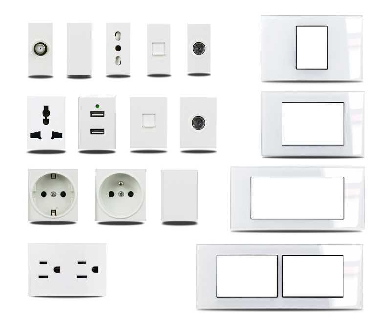 Intrerupator Modular Cap Scara si alte module 118mm Series