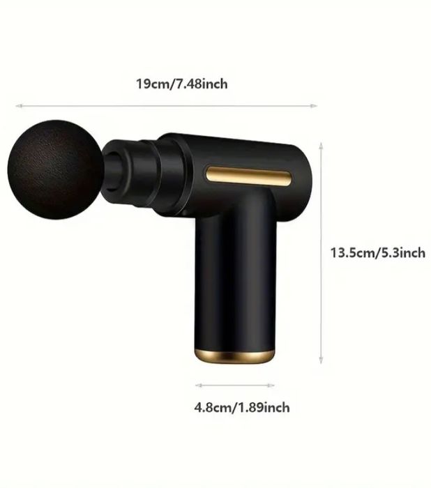 Безшумен малък масажор (massage gun)