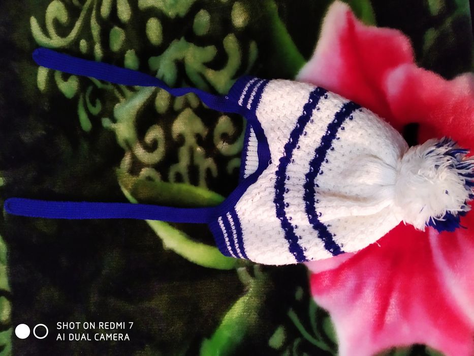 Шапочка для новорожденных