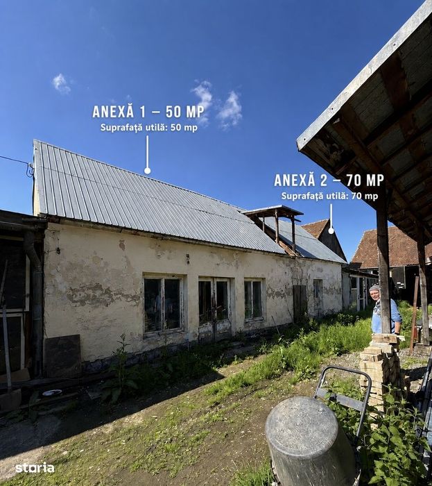 Casă + curte în centrul localității Şura Mică- direct de la proprietar
