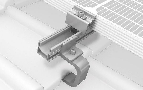 Profil Aluminiu K2 SingleRail Light 3650mm pentru panouri solare