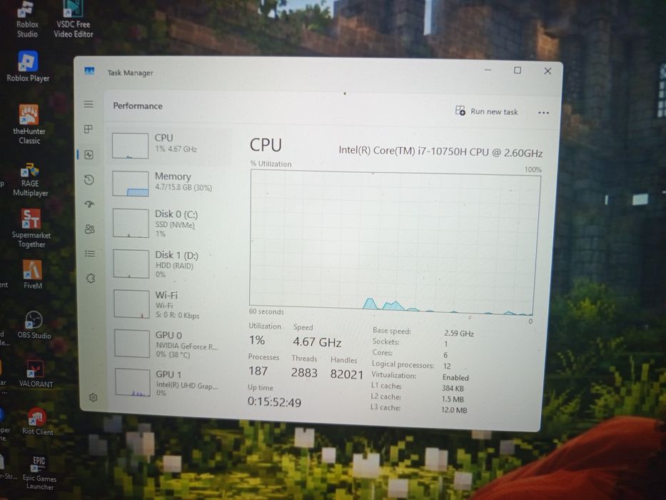 Schimb Laptop Pavilion gaming cu iphone 16 pro
