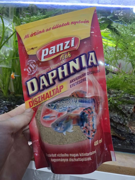 Hrană pesti acvariu daphnia/fulgi