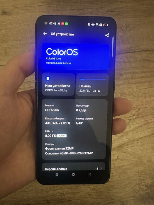 продаю oppo reno 5 lite 128 gb