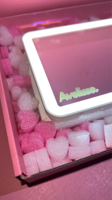 Oglinda led pentru masina cu 3 tipuri de lumina-intensitate reglabila