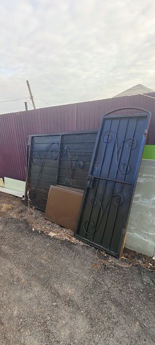 Ворота с калиткой!