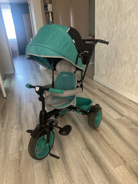 Велосипед детский с родительской ручкой