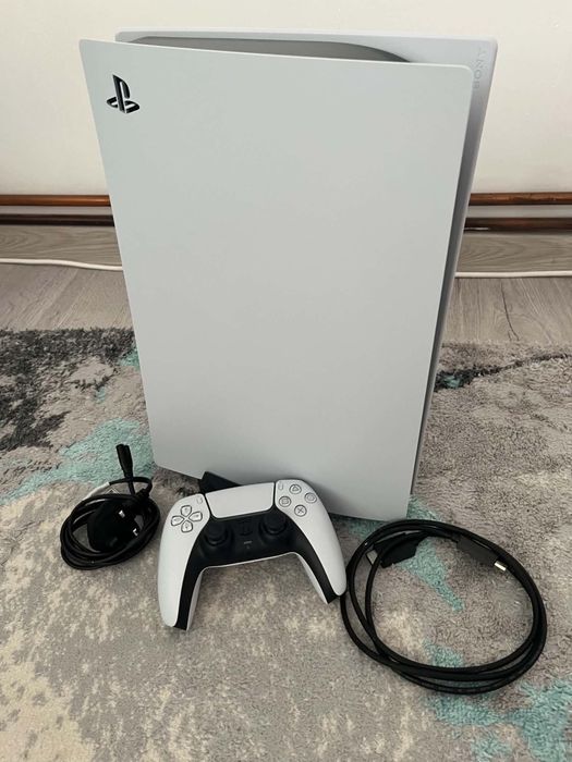 ps5, 825gb, disc, 1 controller.